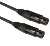 microphone cable  XLR (F) - XLR (F) 4 m