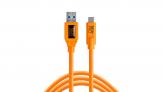 TetherPro USB 3.0 to USB-C 4.6m Orange