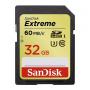 Sandisk Extreme 60MB/s 32GB SDHC