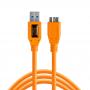 Tether Tools TetherPro USB 3.0 to Micro-B 4.6m Orange