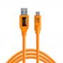 Tether Tools TetherPro USB 3.0 to USB-C 4.6m Orange