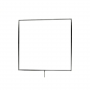 Gizmo Trace frame 100x100cm 220 White Frost